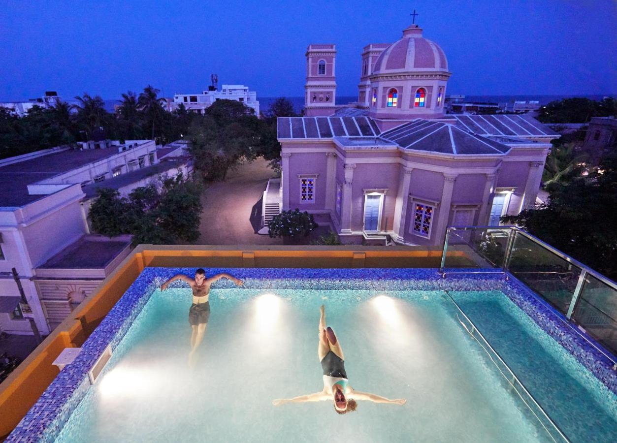 Villa Du Ocean Pondicherry Esterno foto