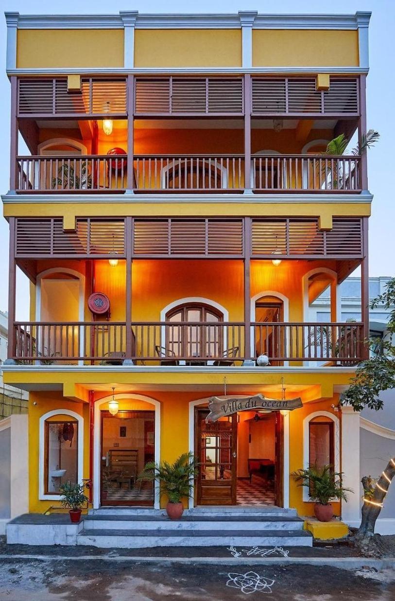 Villa Du Ocean Pondicherry Esterno foto
